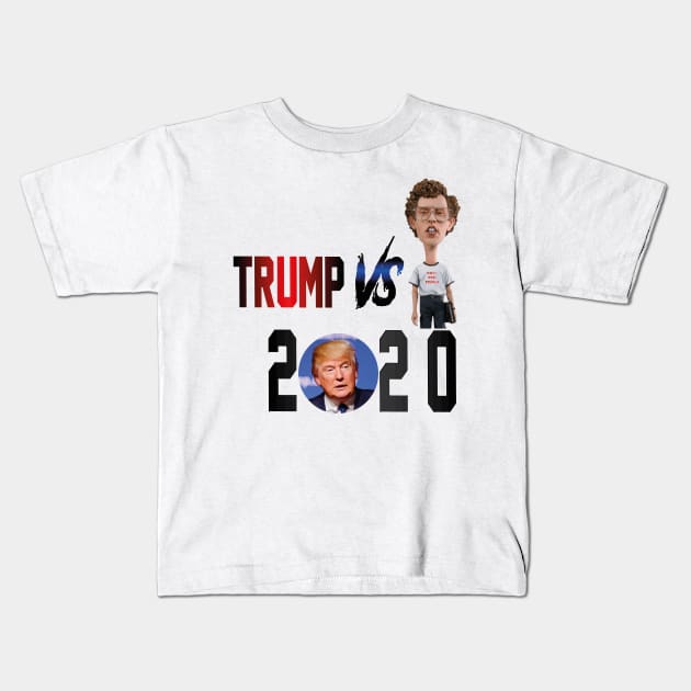 TRUMP VS PEDRO Kids T-Shirt by TOPTshirt